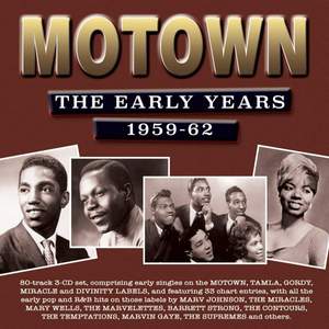 Motown - the Early Years 1959-62 (3cd)