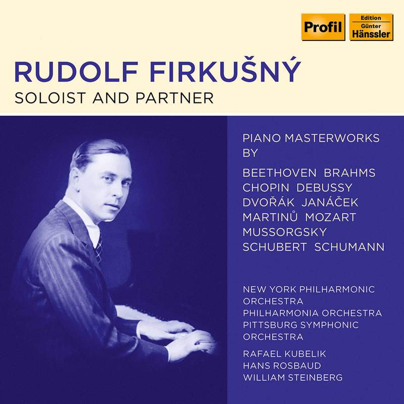 Josef Suk & Rudolf Firkušný: In Recital - VAI: DVDVAI4405 - DVD