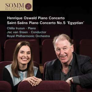 Henrique Oswald: Piano Concerto & Saint-Saëns: Piano Concerto No. 5 'Egyptian' Product Image