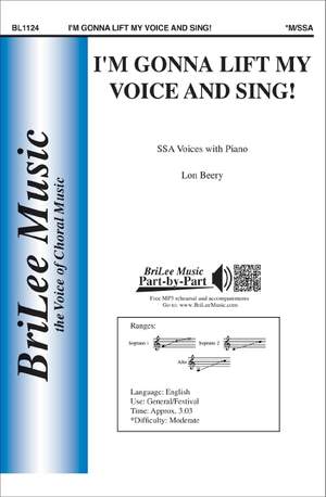 Beery, L: I'm Gonna Lift My Voice and Sing!