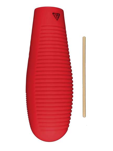 Tycoon: Plastic Guiro - Red