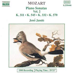 Mozart: Piano Sons Vol 2