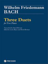 Bach, W F: Three Duets