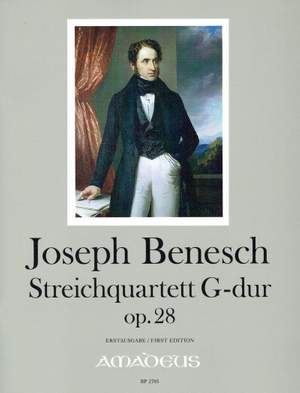 Benesch, J: Streichquartett G-Dur op. 28