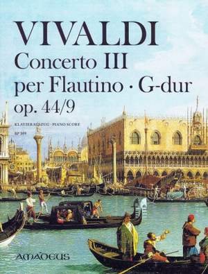 Vivaldi: Concerto III per Flautino op. 44/9 RV 444