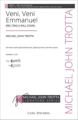 Trotta, M J: Veni, Veni Emmanuel F sharp major