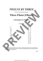 Christopher Wiggins: Twelve By Three Product Image