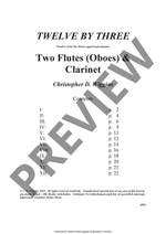 Christopher Wiggins: Twelve By Three Product Image