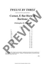 Christopher Wiggins: Twelve By Three Product Image
