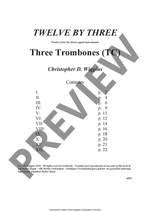 Christopher Wiggins: Twelve By Three Product Image