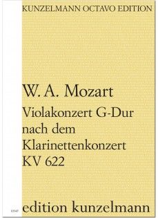 Mozart, Wolfgang Amadeus: Violakonzert G-Dur (nach dem Klarinettenkonzert KV 622)