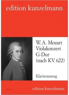 Mozart, Wolfgang Amadeus: Violakonzert G-Dur (nach dem Klarinettenkonzert KV 622)