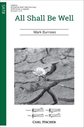 Burrows, M: All Shall Be Well A flat major