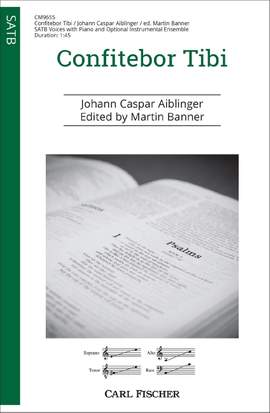 Aiblinger, J K: Confitebor Tibi A minor