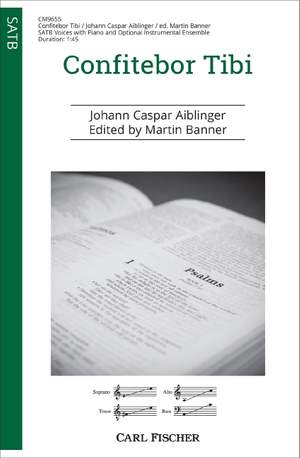 Aiblinger, J K: Confitebor Tibi A minor