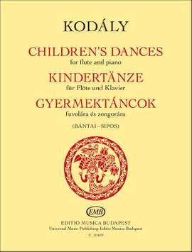 Kodaly, Zoltan: Children's Dances (flute and piano)