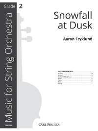 Fryklund, A: Snowfall at Dusk
