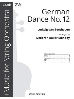 Beethoven, L v: German Dance No. 12