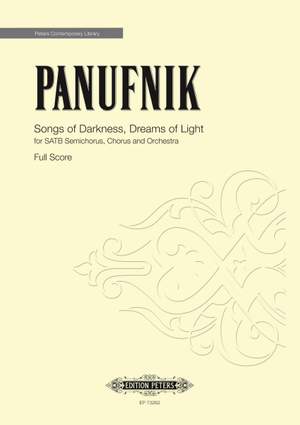 Panufnik, Roxanna: Songs of Darkness, Dreams of Light (FS)