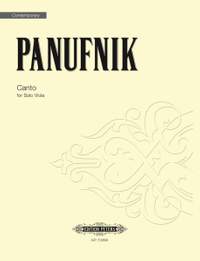 Panufnik, Roxanna: Canto (solo viola)