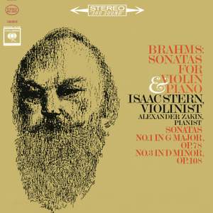 Brahms: Violin Sonatas Nos. 1 & 3