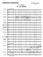 Godard, Benjamin: Symphonie Légendaire, orchestral suite Product Image
