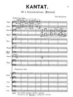 Rangström, Ture: Kantat, till Artur Hazelius minne, for soli, string orchestra, recitation, organ and orchestra Product Image