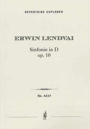 Lendvai, Erwin: Symphony in D Op. 10