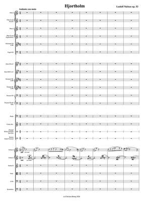 Nielsen, Ludolf: Hjortholm op. 53, tone picture for orchestra