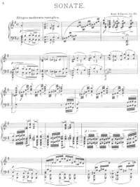 Sjögren, Emil: Piano Sonata e-Minor op. 35