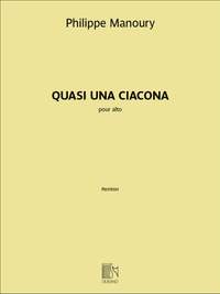 Philippe Manoury: Quasi una ciacona