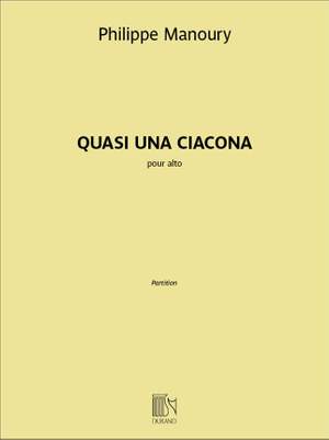 Philippe Manoury: Quasi una ciacona