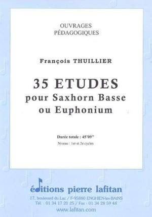 Francois Thuillier: 35 Etudes