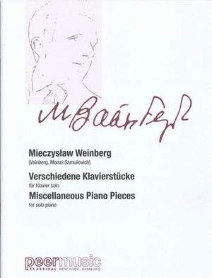 Mieczyslaw Weinberg: Verschiedene Klavierstücke