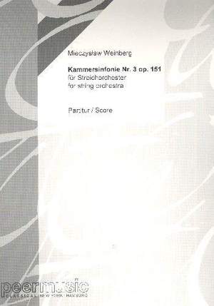 Mieczyslaw Weinberg: Kammersinfonie Nr. 2 Op. 151