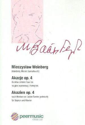 Mieczyslaw Weinberg: Akazien Op. 4