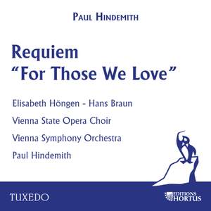 Hindemith: Requiem 'For Those We Love'