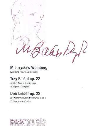 Mieczyslaw Weinberg: 3 Lieder Op. 22