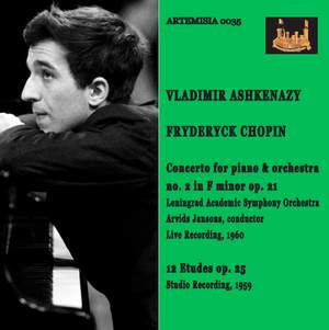 Chopin: Piano Concerto No. 2 in F Minor, Op. 21 & Etudes, Op. 25