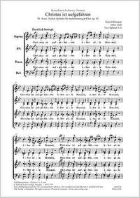 Fährmann, Hans: Christus ist aufgefahren Op. 45/4