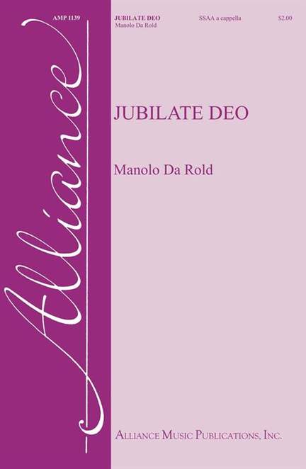 Manolo da Rold: Jubilate Deo