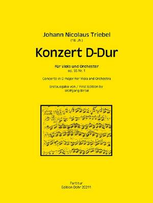 Triebel, J N: Konzert D-Dur op.55/1