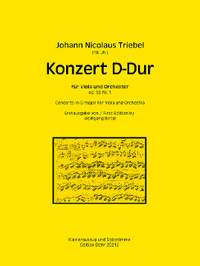Triebel, J N: Concerto D major op.55/1