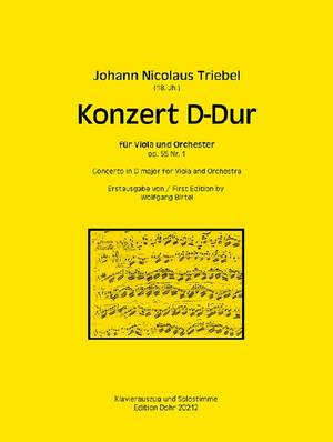 Triebel, J N: Konzert D-Dur op.55/1