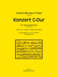 Triebel, J N: Concerto G major op.55/2
