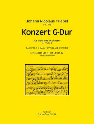 Triebel, J N: Concerto G major op.55/2