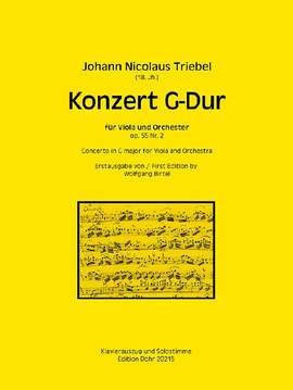Triebel, J N: Konzert G-Dur op.55/2