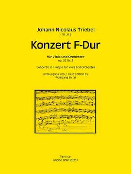 Triebel, J N: Konzert F-Dur op.55/3