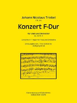 Triebel, J N: Konzert F-Dur op.55/3