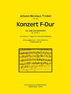 Triebel, J N: Konzert F-Dur op.55/3